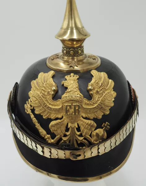 Prussian Hanseatic "Bremen" Infantry Officer Pickelhaube Visuel 1 principal